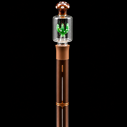 Kickback Glass - Cactus Bubbler Puffco Pivot Glass Bubbler Mouthpiece