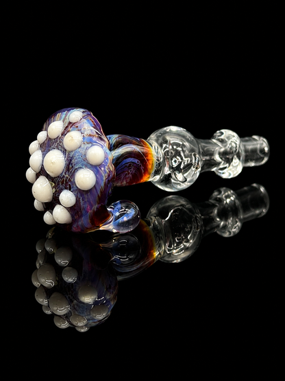 Hensley Glass - Drippy Mushroom Puffco Peak Pro Glass Joysytick