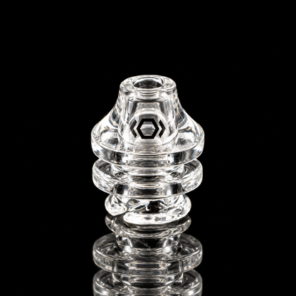 Kickback Glass - Clear Puffco Pivot Glass Mouthpiece