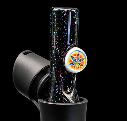 Steve H Glass - Milli Crushed Opal Puffco Pivot Glass Mouthpiece