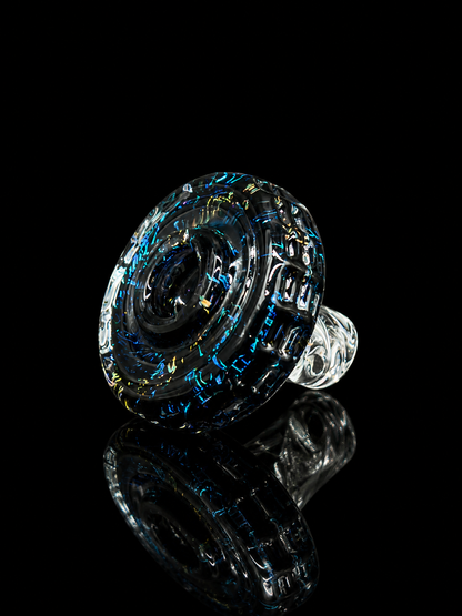 Nib Glass - Crushed Opal Puffco Peak & Proxy Spinner Joystick Cap