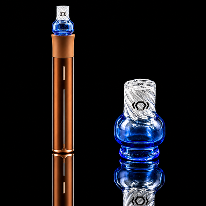 Kickback Glass - Honeycomb Puffco Pivot Glass Mouthpiece