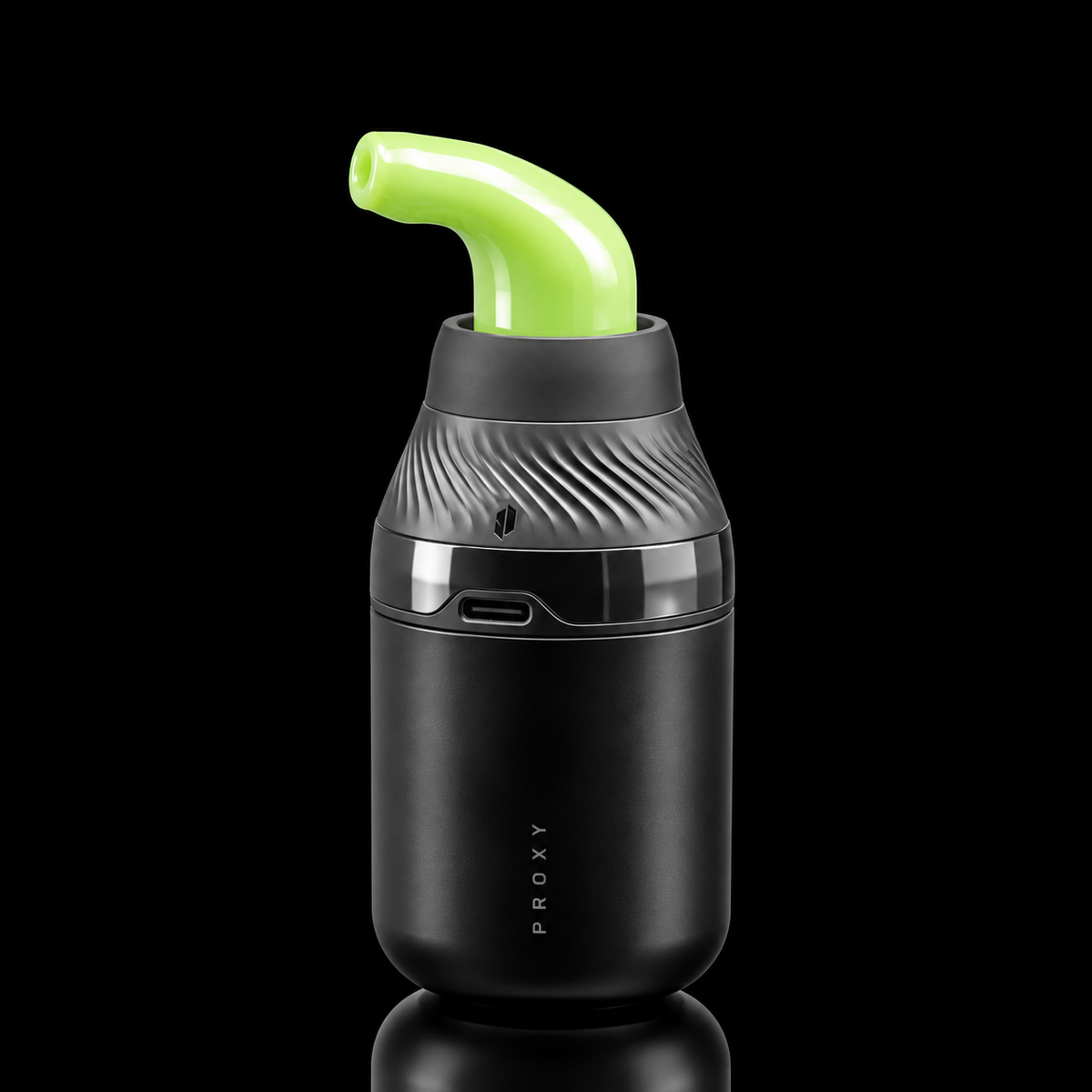 Glass Art by Shaggy - Colored Snorkel Puffco Proxy Core Mouthpiece
