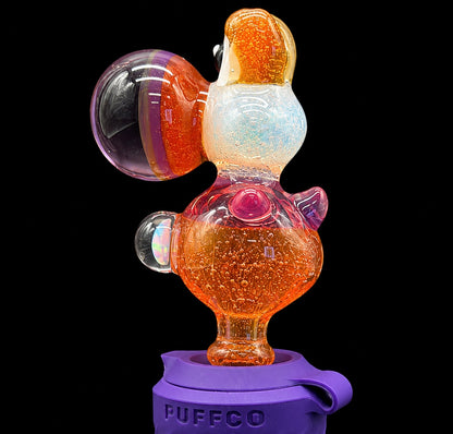 Bellz Glass - Opal Daybreak Yoshi Puffco Peak Pro Joystick