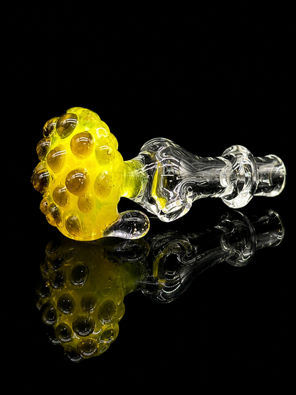 Hensley Glass - Drippy Mushroom Puffco Peak Pro Glass Joysytick