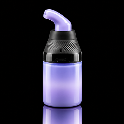 Glass Art By Shaggy - Full Color Puffco Peak Dry Glass Attachment