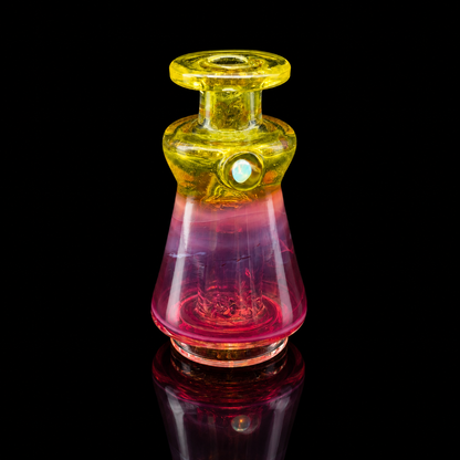 AJ Surf City Tubes - Daybreak Color Chugger Puffco Peak Glass Attachment