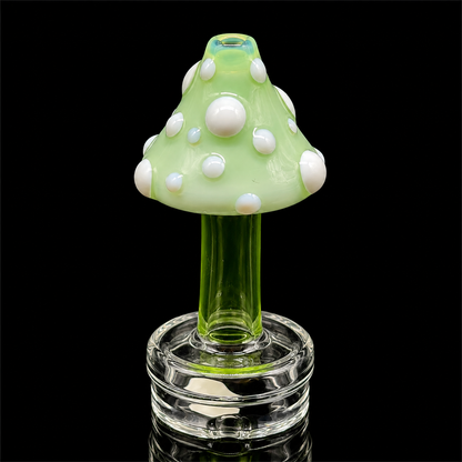 Mead Glass - Mushroom Dry Puffco Peak Glass Attachment