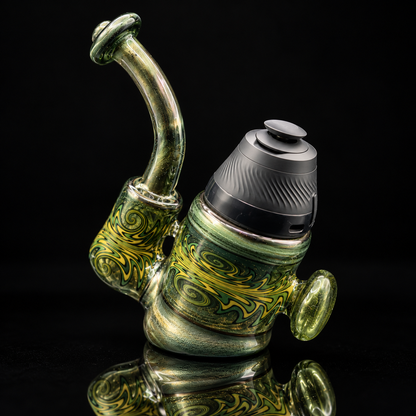 Smiley Glass - Electrum Wigwag Puffco Proxy Pipe