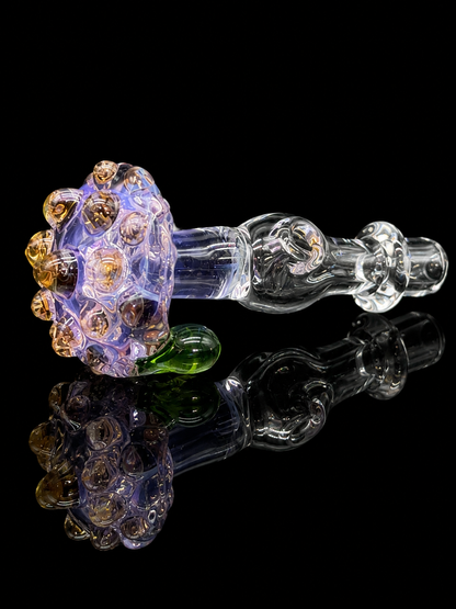 Hensley Glass - Drippy Mushroom Puffco Peak Pro Glass Joysytick