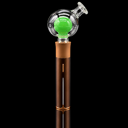 Kickback Glass - Globe Bubbler Puffco Pivot Glass Bubbler Mouthpiece