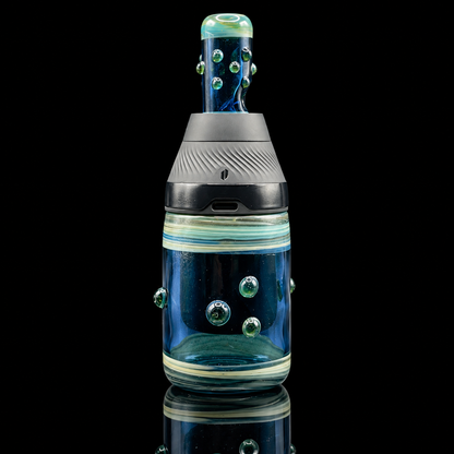 Biohazcreations - Full Color Bubbled Puffco Proxy Core Glass Cup & Mouthpiece Set
