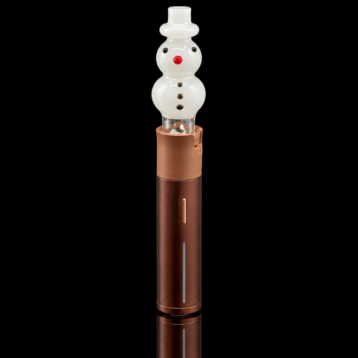 Kickback Glass – Snowman Puffco Pivot Glass Mouthpiece