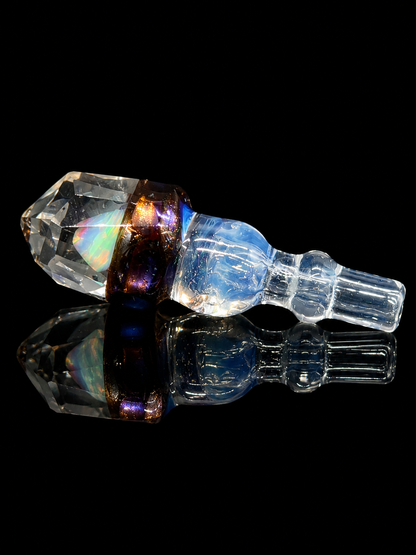 OBE Glass - Opal Faceted Puffco Peak Pro Joystick