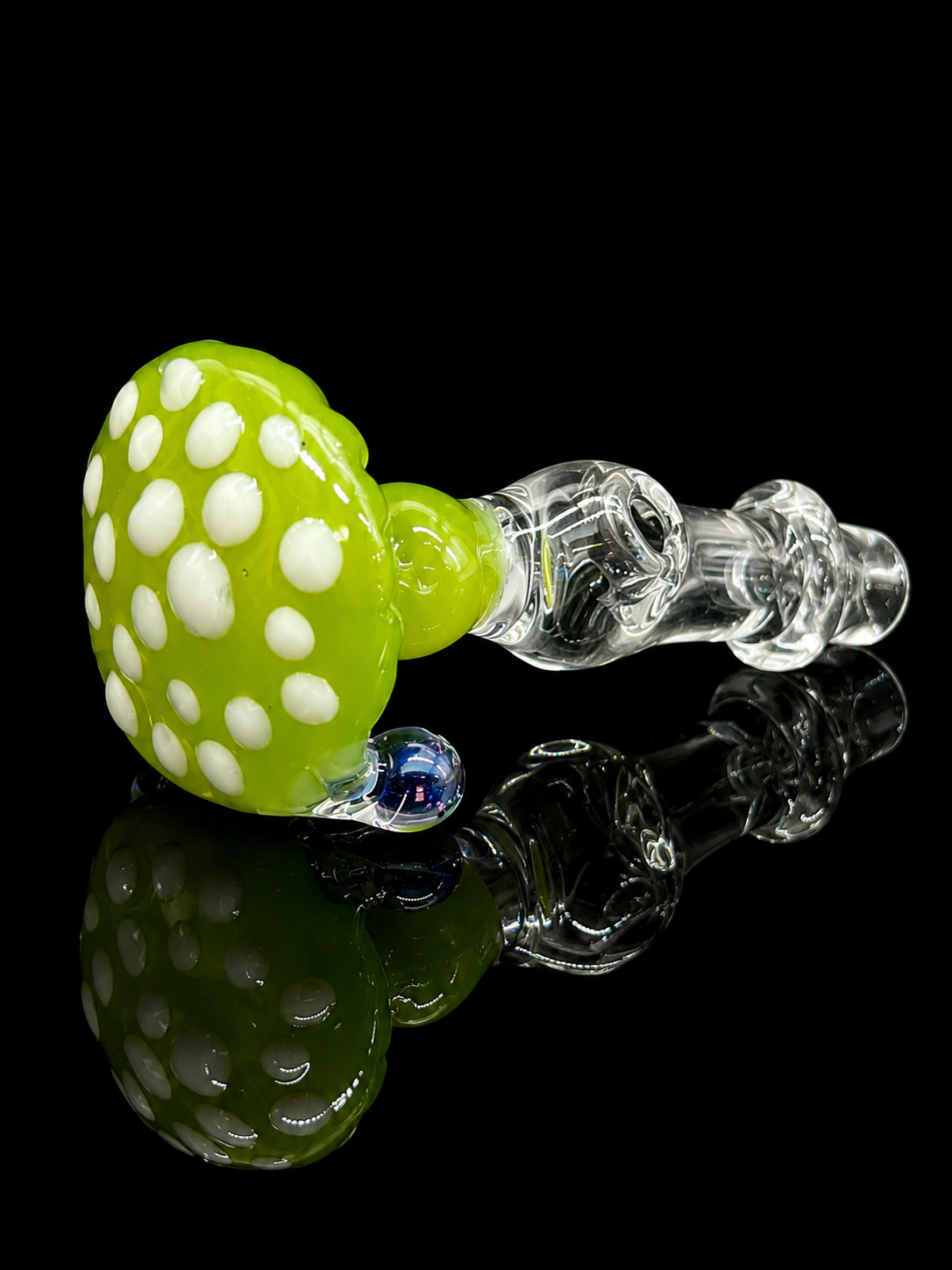 Hensley Glass - Drippy Mushroom Puffco Peak Pro Glass Joysytick
