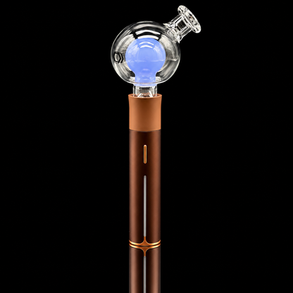 Kickback Glass - Globe Bubbler Puffco Pivot Glass Bubbler Mouthpiece
