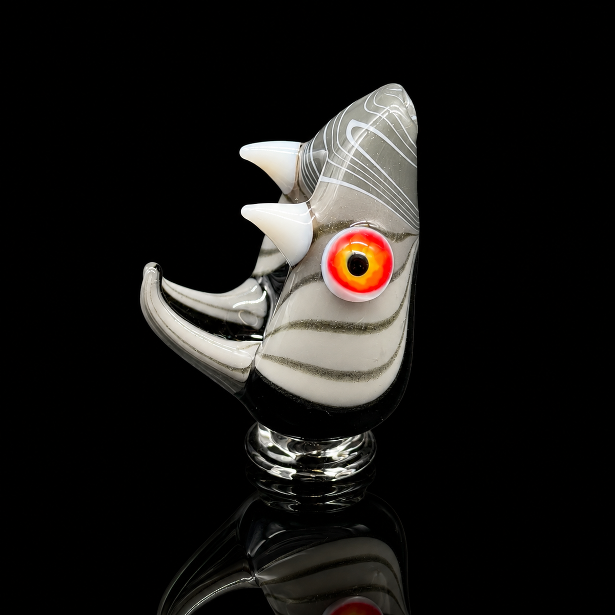 Niko Cray - Snake Head Puffco Pivot Glass Mouthpiece