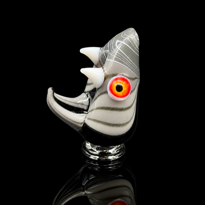Niko Cray - Snake Head Puffco Pivot Glass Mouthpiece