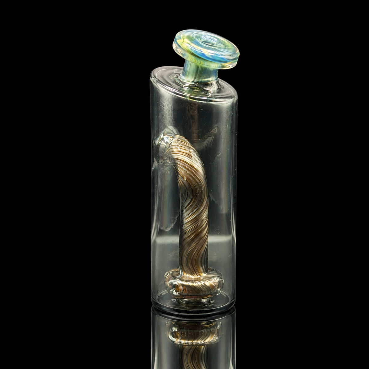 Eternal Flameworks - #3 Full Color Dr. Dabber Switch GO Glass Attachment