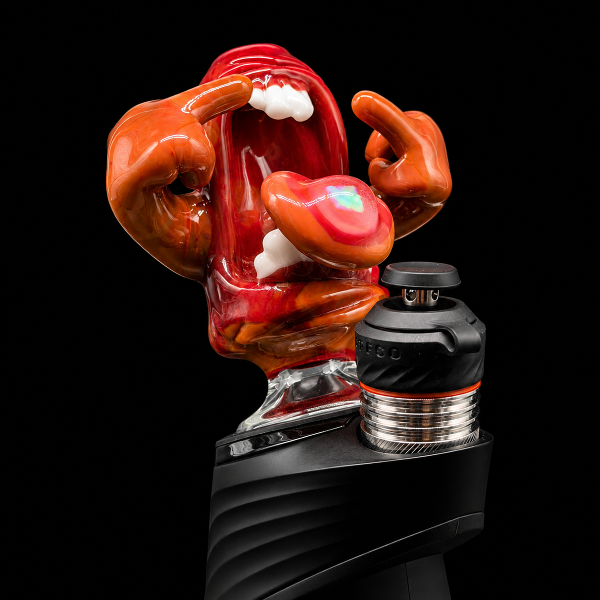 GlassHole - Mad Mouth Dry Puffco Peak Glass Attachment