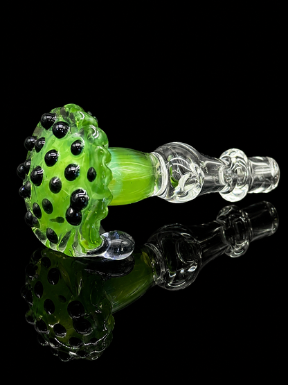 Hensley Glass - Drippy Mushroom Puffco Peak Pro Glass Joysytick