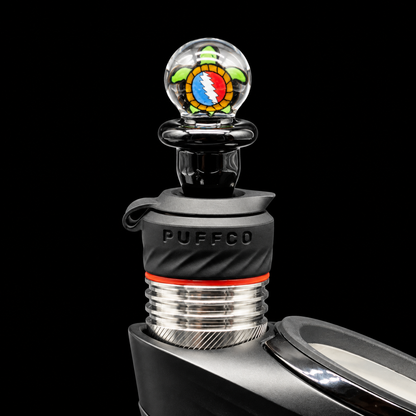 Glass Art By Shaggy - Grateful Dead Milli Puffco Peak Pro 3DXL Joystick Cap