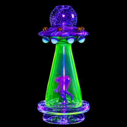 Eternal Flameworks - UV Beam Up Dry Glass Attachment For Puffco Peak & Peak Pro