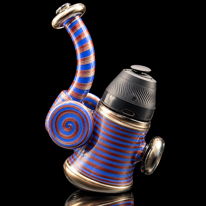 Smiley Glass - Electrum Linework Puffco Proxy Pipe
