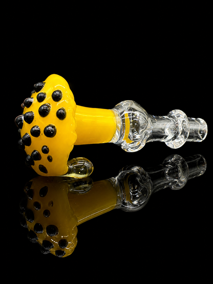 Hensley Glass - Drippy Mushroom Puffco Peak Pro Glass Joysytick