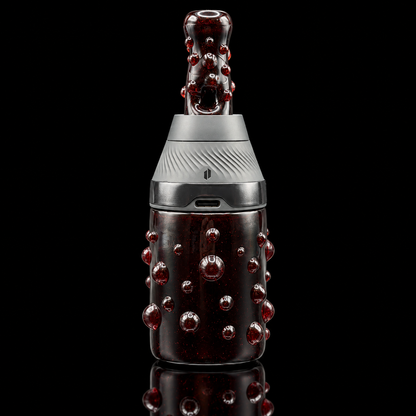 Biohazcreations - Full Color Bubbled Puffco Proxy Core Glass Cup & Mouthpiece Set