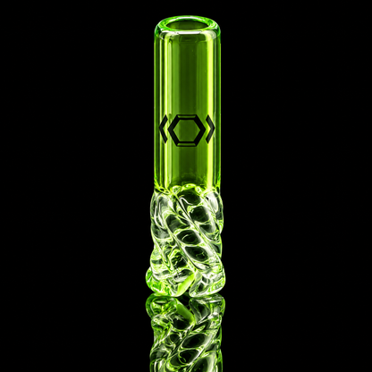 Kickback Glass - Color Straw Puffco Pivot Glass Mouthpiece
