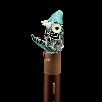 Niko Cray - Snake Head Puffco Pivot Glass Mouthpiece