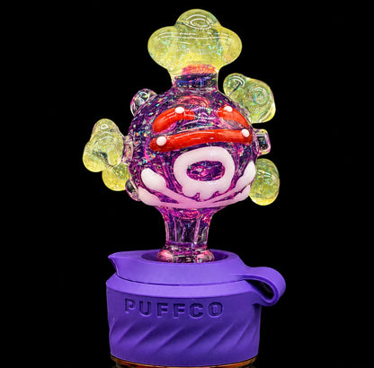 Dani Girl Glass - Crushed Opal Koffing Peak Pro Joystick