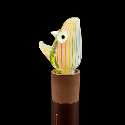 Niko Cray - UV Snake Head Puffco Pivot Glass Mouthpiece