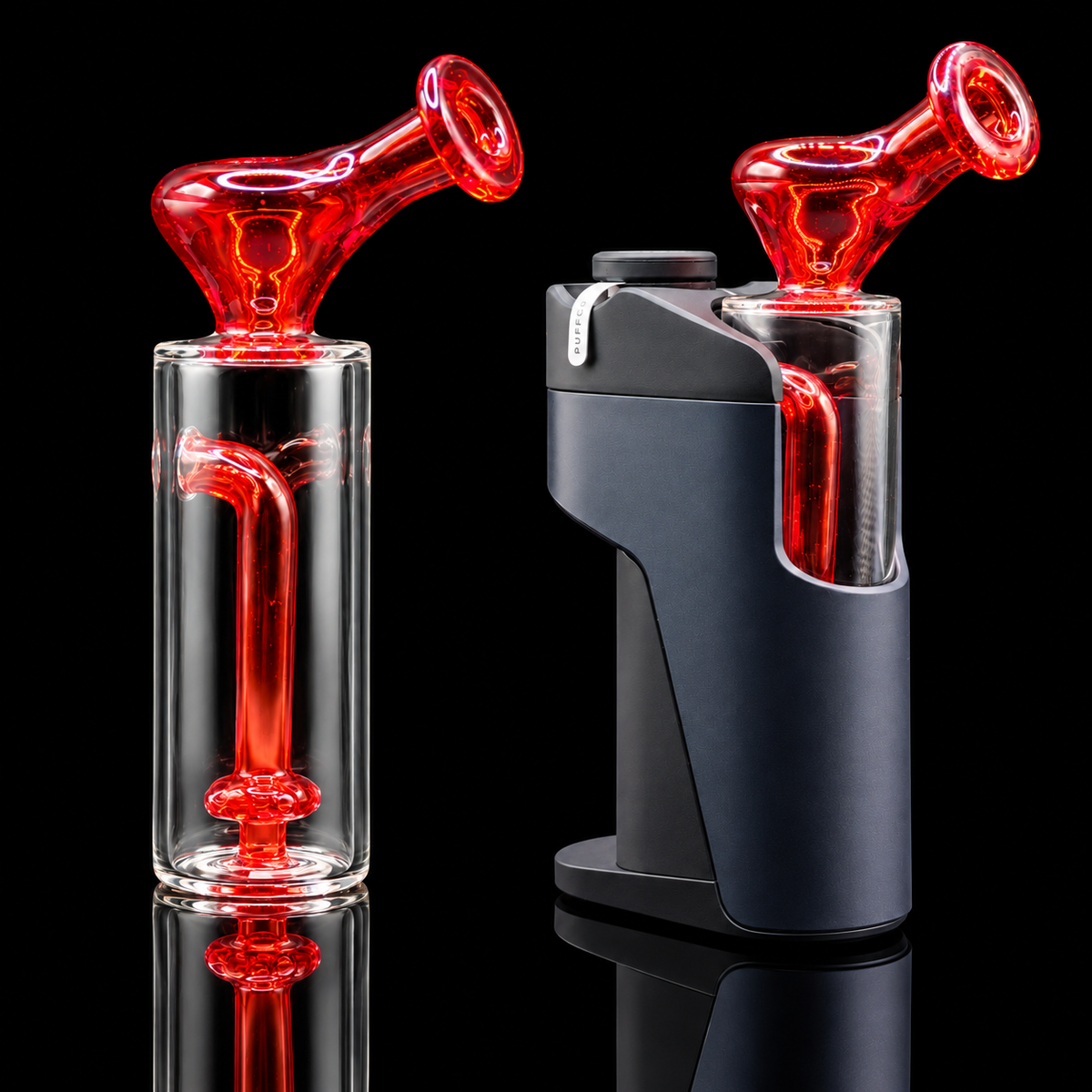 Charlie Shaw Glass - #2 Colored Bubbler Attachment For Dr. Dabber Switch GO