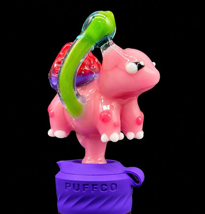 Dani Girl Glass - Bulbasaur Strawberry Puffco Peak Pro Joystick