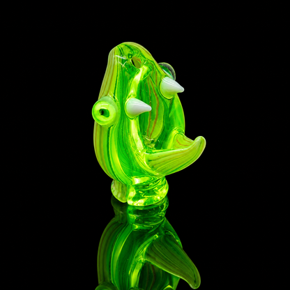 Niko Cray - UV Snake Head Puffco Pivot Glass Mouthpiece