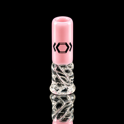 Kickback Glass - Color Straw Puffco Pivot Glass Mouthpiece
