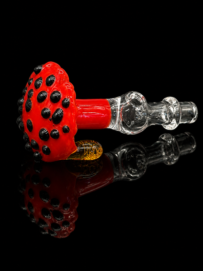 Hensley Glass - Drippy Mushroom Puffco Peak Pro Glass Joysytick