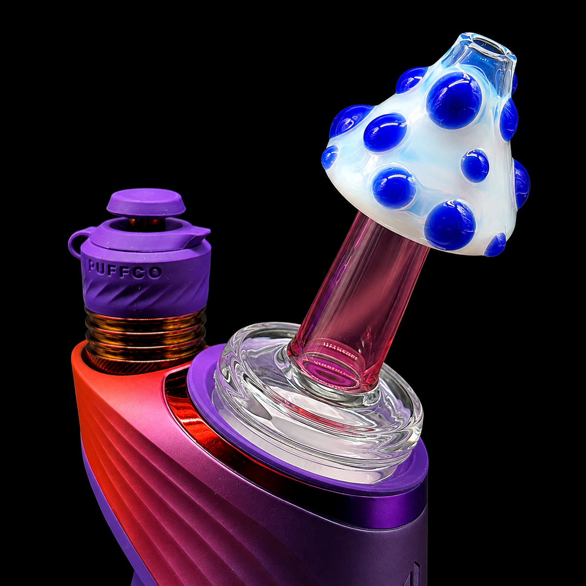 Mead Glass - Mushroom Dry Puffco Peak Glass Attachment