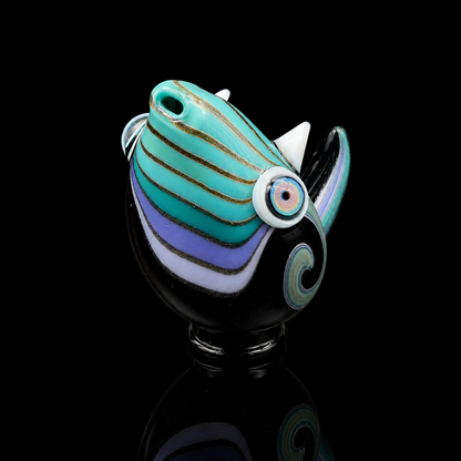 Niko Cray - Snake Head Puffco Pivot Glass Mouthpiece
