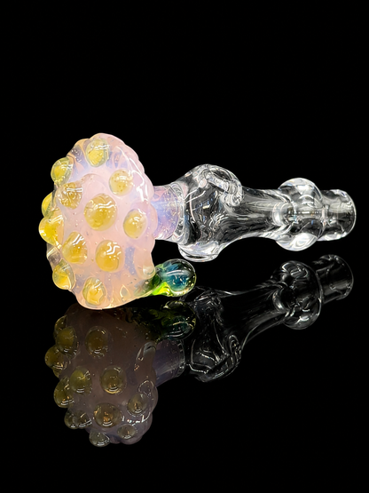 Hensley Glass - Drippy Mushroom Puffco Peak Pro Glass Joysytick