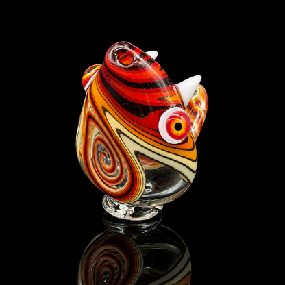 Niko Cray - Snake Head Puffco Pivot Glass Mouthpiece