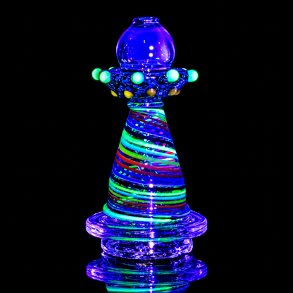 Eternal Flameworks - UV Space Beam Dry Glass Attachment for Puffco Peak & Peak Pro
