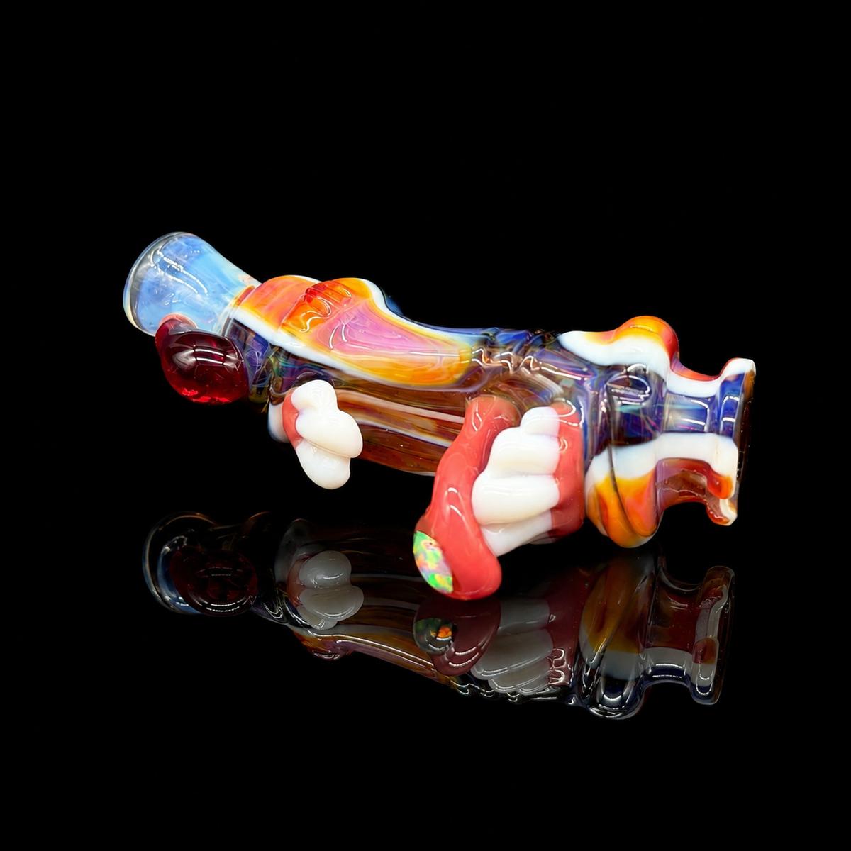 GlassHole - High Spray Can Puffco Pivot Glass Mouthpiece