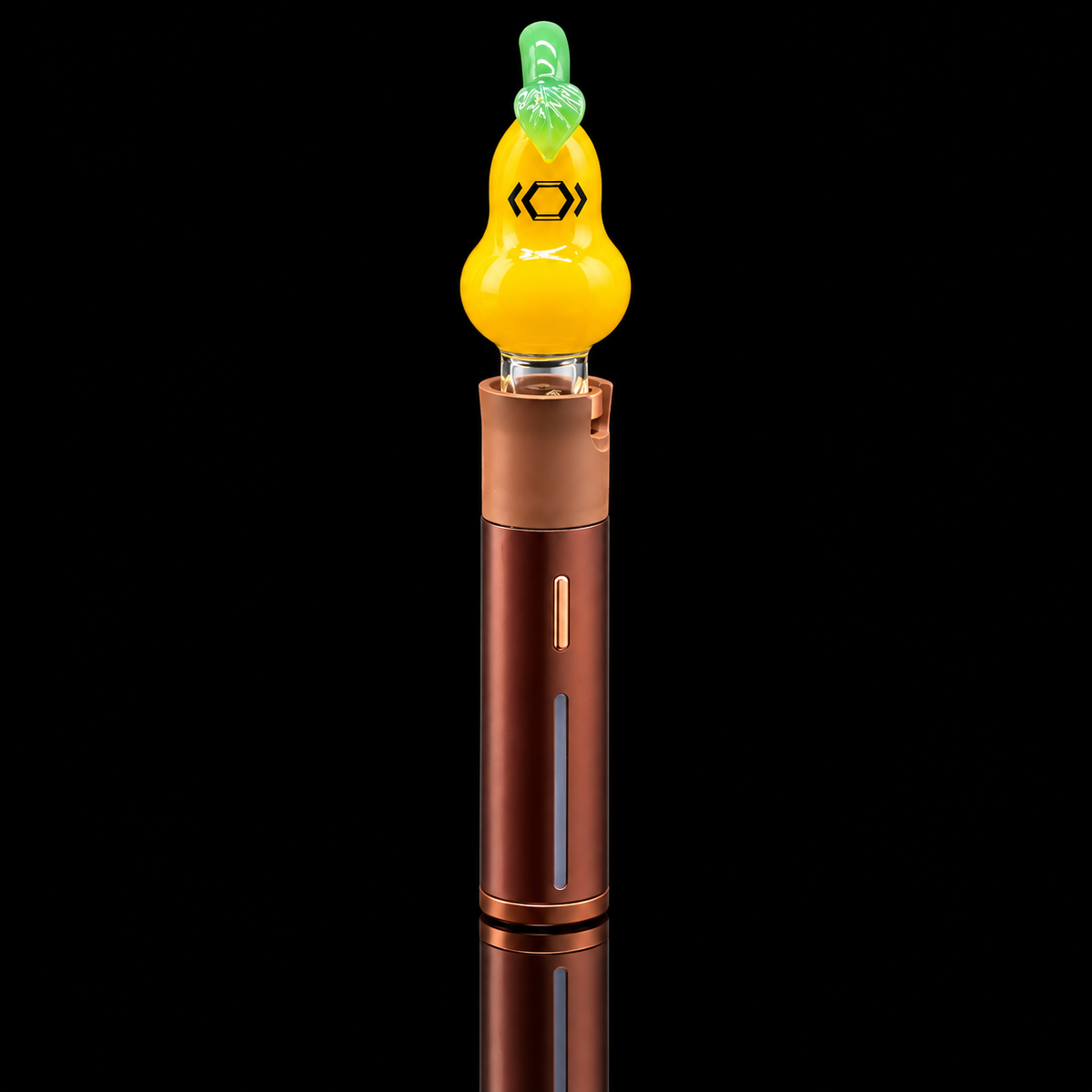 Kickback Glass - Pear Puffco Pivot Glass Mouthpiece