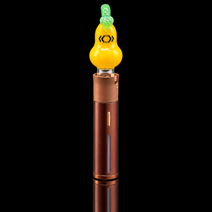 Kickback Glass - Pear Puffco Pivot Glass Mouthpiece