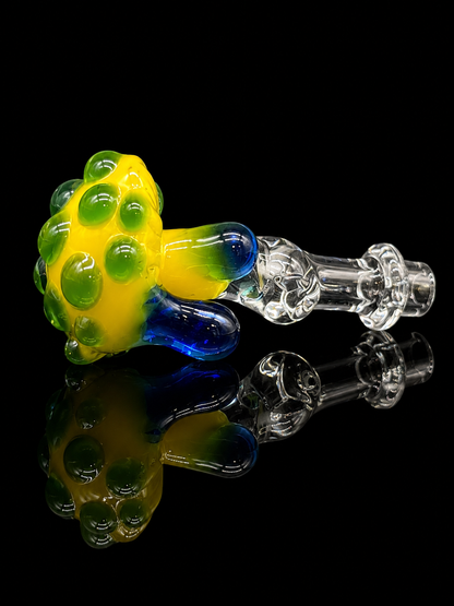 Hensley Glass - Drippy Mushroom Puffco Peak Pro Glass Joysytick