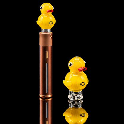 Kickback Glass - Ducky Puffco Pivot Glass Mouthpiece