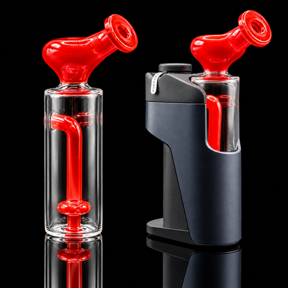 Charlie Shaw Glass - #3 Colored Bubbler Attachment For Dr. Dabber Switch GO